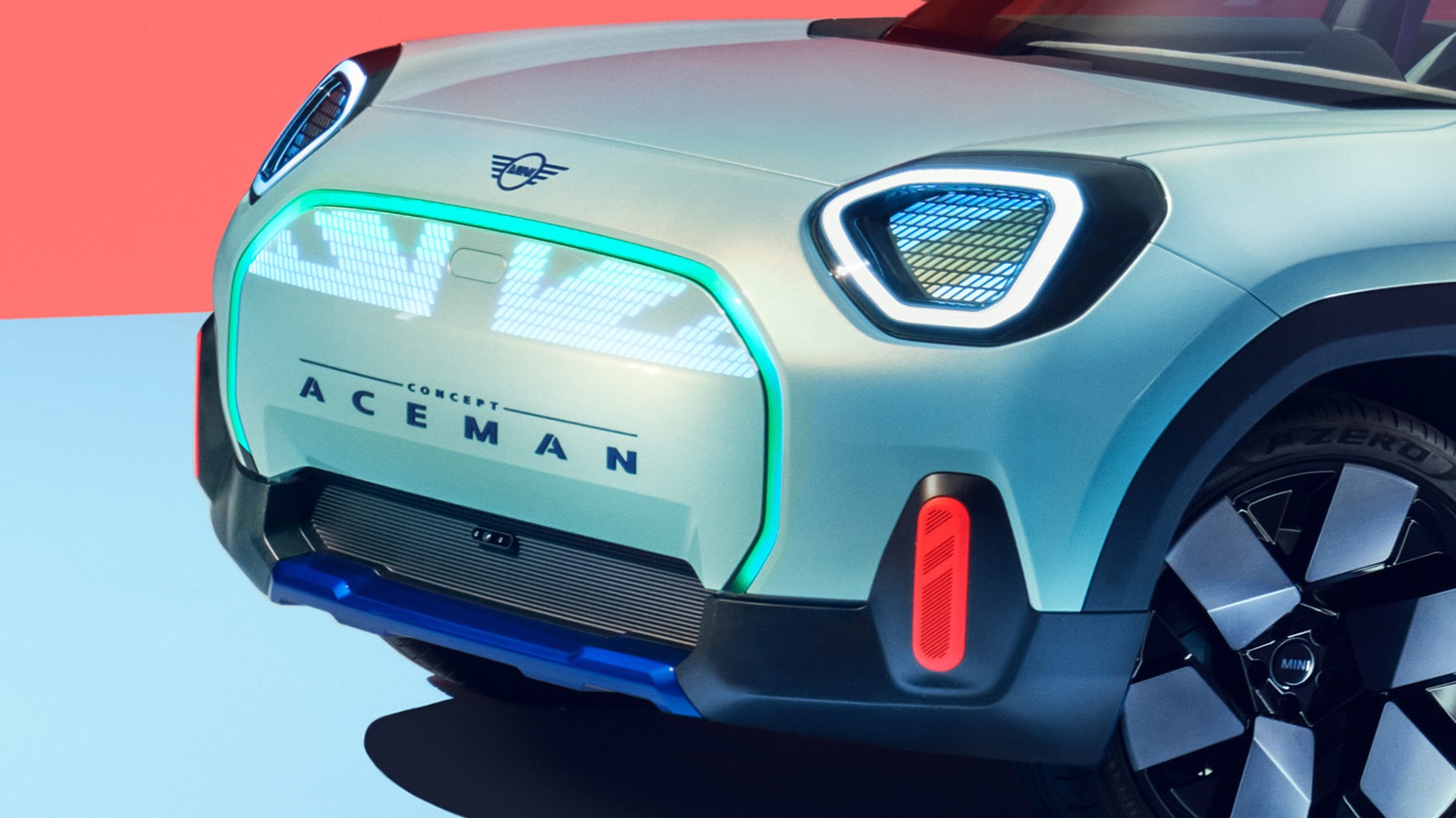 mini concept - aceman - exterior - front view